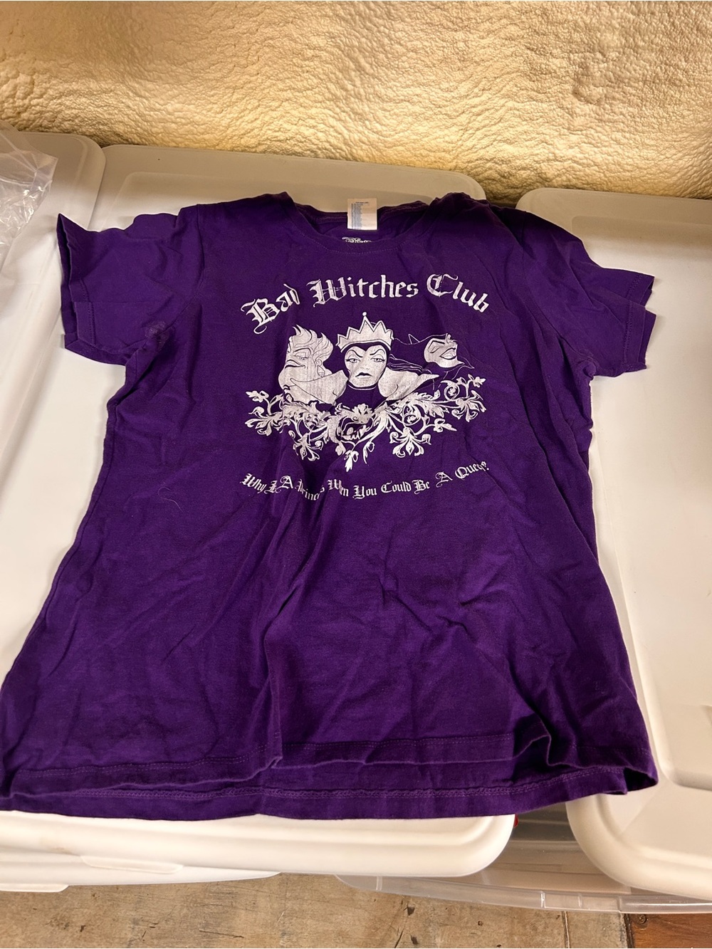 Disney Purple "Bad Witches Club" Graphic Tee